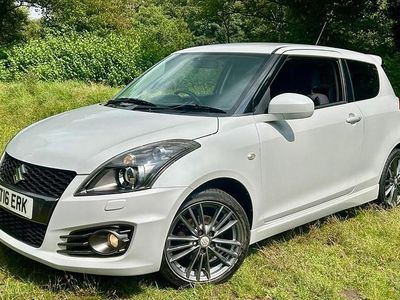 White Used 2016 Suzuki Swift Sport Hatchback | £8,491 (Expensive)