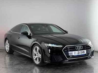Used Audi A7 S-Line 2021 Black Sedan