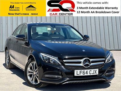 Begagnad Mercedes C220 170 HK (125 kW) 2014 Svart Sedan