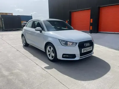 Begagnad Audi A1 Sport 2016 Vit Halvkombi