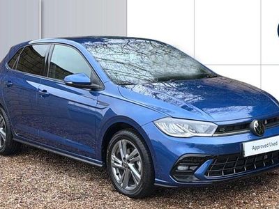 Used VW Polo R-line 116 HP (85 kW) 2025 Blue Hatchback