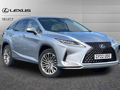 Used Lexus RX450h 313 HP (230 kW) 2022 Sonic platinum SUV