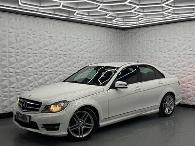 Used Mercedes C220 Sport Edition 2014 White Sedan