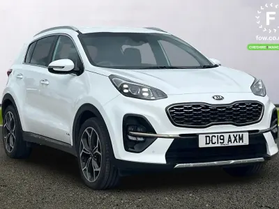 Used Kia Sportage GT-Line 177 HP (130 kW) 2019 White SUV