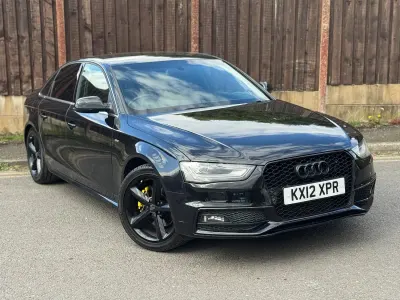 Used Audi A4 S-Line 170 HP (125 kW) 2012 Black Sedan