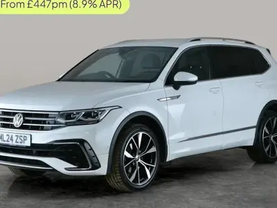 Używany VW Tiguan Allspace R-line 150 KM (110 kW) 2024 Biały SUV