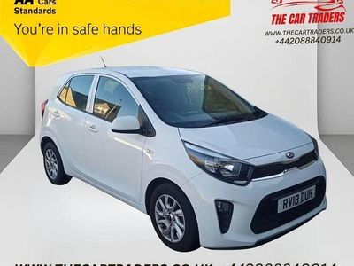 White Used 2018 Kia Picanto Hatchback | £9,788 (Fair price)