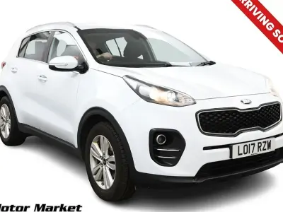 Used Kia Sportage 177 HP (130 kW) 2017 White SUV
