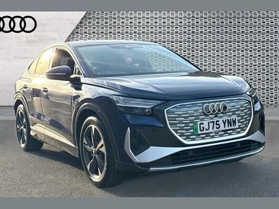 Used Audi Q4 Sportback e-tron S-Line 210 kW (286 HP) 2025 Blue SUV