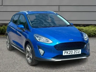 Used Ford Fiesta Active X 123 HP (90 kW) 2020 Blue Hatchback