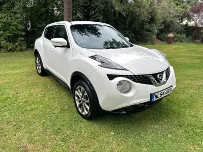 Used Nissan Juke Tekna 110 HP (80 kW) 2014 White SUV