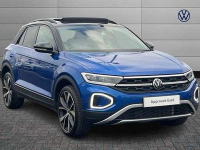 Used VW T-Roc Design 150 HP (110 kW) 2025 Blue SUV