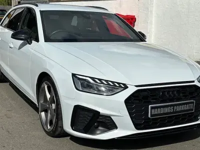 Used Audi A4 Black Edition 150 HP (110 kW) 2021 White Estate