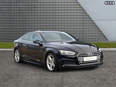 Black Used 2018 Audi A5 S-Line Coupe | £16,995 (Fair price)