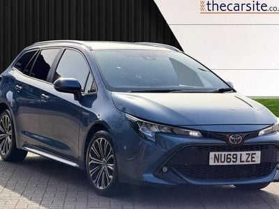 Used Toyota Corolla Design 184 HP (135 kW) 2019 Blue Estate