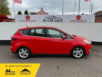 Begagnad Ford C-MAX Titanium X 125 HK (91 kW) 2017 Röd Minibuss