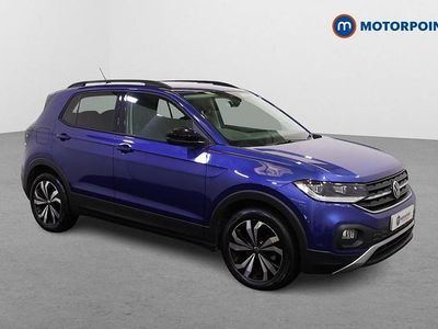 Blue Used 2022 VW T-Cross Black Edition SUV | £16,199 (Fair price)