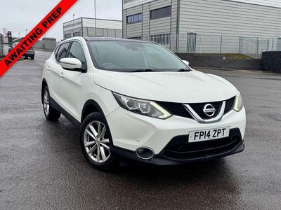 Used Nissan Qashqai Acenta Premium 115 HP (84 kW) 2014 White SUV