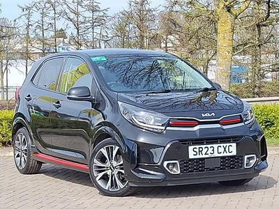 Used Kia Picanto GT-Line 67 HP (49 kW) 2023 Black Hatchback