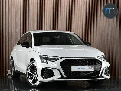 Used Audi A3 Sportback Black Edition 2024 White Hatchback