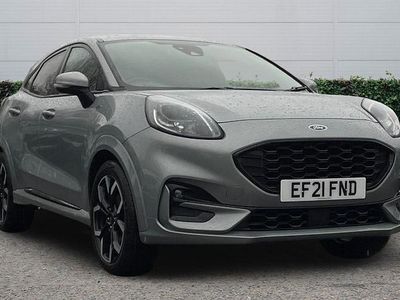 Silver Used 2021 Ford Puma ST-Line X Hatchback | £17,300 (Fair price)