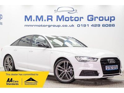 Used Audi A6 Black Edition 190 HP (139 kW) 2017 White Sedan