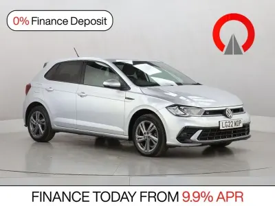 Used VW Polo R-line 110 HP (80 kW) 2022 Silver Hatchback