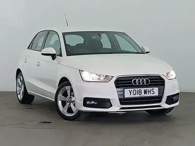 Used Audi A1 Sport 95 HP (69 kW) 2018 White Hatchback