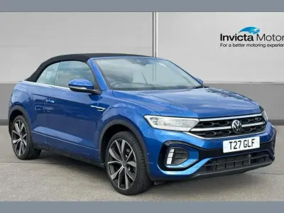 Used VW T-Roc R-line 150 HP (110 kW) 2020 White SUV