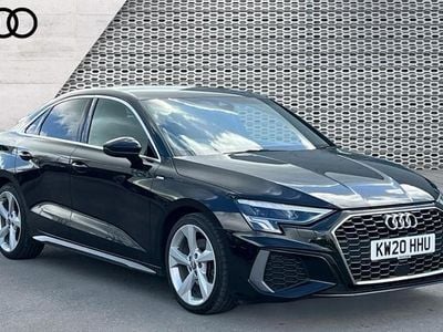 Used Audi A3 S-Line 150 HP (110 kW) 2020 Black Sedan