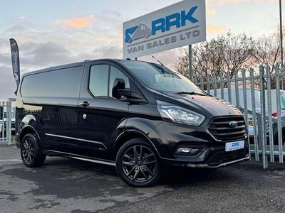 Black Used 2019 Ford Transit Custom Sport Van | £20,388 (Expensive)
