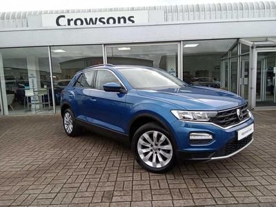 Blue Used 2019 VW T-Roc SE SUV | £13,490 (A bit pricey)