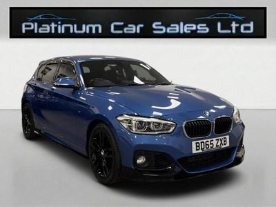 Used BMW 116 M Sport 2015 Blue Hatchback