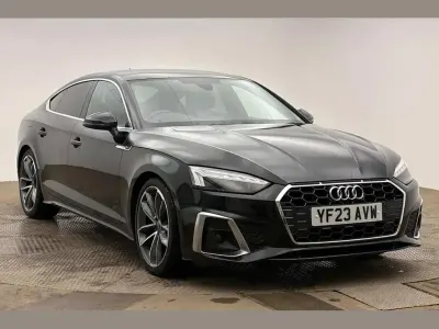 Used Audi A5 S-Line 161 HP (118 kW) 2023 Black Coupe