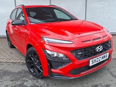 Second-hand Hyundai Kona N Line 120 CP (88 kW) 2022 Roșu SUV
