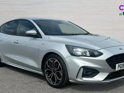 Used Ford Focus ST-Line X 125 HP (91 kW) 2019 Silver