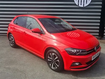 Used VW Polo United 80 HP (58 kW) 2021 Red Hatchback