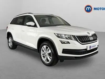 Second-hand Skoda Kodiaq SE Technology 150 CP (110 kW) 2018 Alb SUV