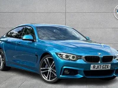 Used BMW 430 Gran Coupé M Sport 254 HP (186 kW) 2017 Blue Coupe
