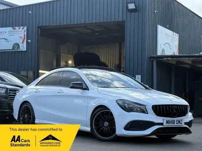 Usado Mercedes CLA220 AMG line 2018 Branco Sedan