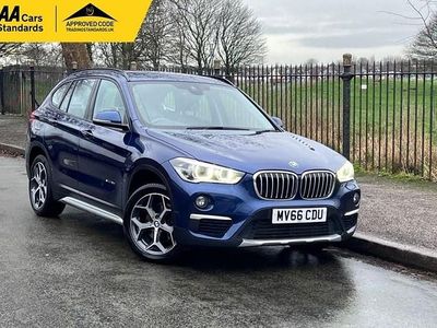 Blue Used 2016 BMW X1 xLine SUV | £10,995 (Fair price)