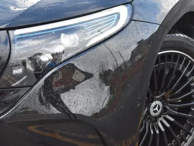 Used Mercedes EQC400 AMG line 300 kW (408 HP) 2022 Black SUV