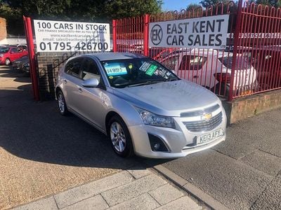 Silver Used 2013 Chevrolet Cruze LT Hatchback | £4,000 (A bit pricey)