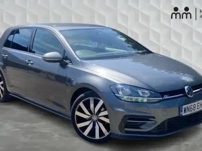 Used VW Golf VII R-line 150 HP (110 kW) 2018 Grey Hatchback