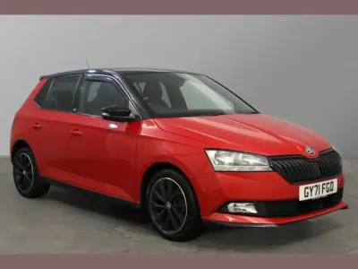 Used Skoda Fabia Monte Carlo 95 HP (69 kW) 2021 Red Hatchback