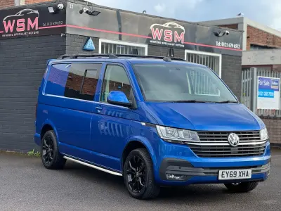 Used VW Transporter Highline 150 HP (110 kW) 2020 Blue Van