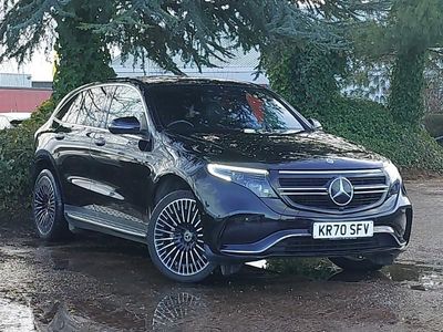 Black Used 2020 Mercedes EQC400 AMG Line Premium Plus SUV | £30,498 (Expensive)