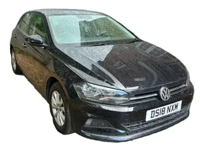 Used VW Polo SE 95 HP (69 kW) 2018 Black Hatchback