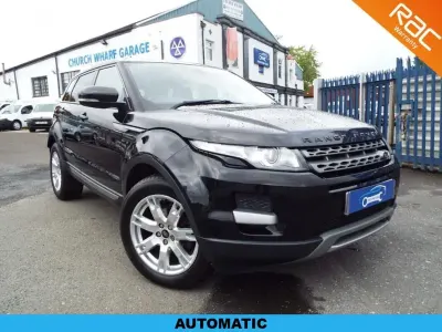 Used Land Rover Range Rover evoque Pure 190 HP (139 kW) 2013 Black SUV