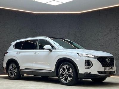 Used Hyundai Santa Fe Premium SE 200 HP (147 kW) 2018 White SUV